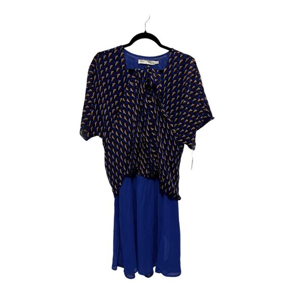 InWear Blue Patterned Dress - Picture 3 of 4